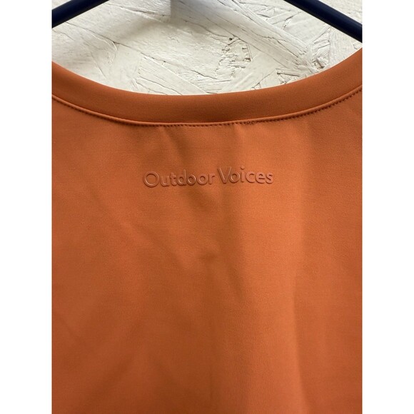 Outdoor Voices Rust Long Sleeve Top - Picture 3 of 4